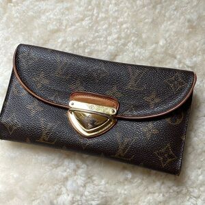 💯LV Portefeuille Eugenia Canvas Long Wallet